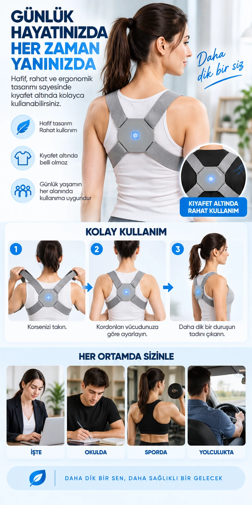 Sensörlü Dijital Korse