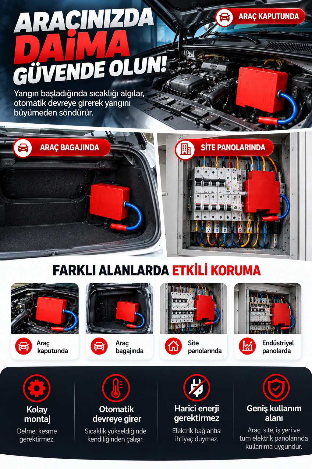 OTOMATİK YANGIN SÖNDÜRÜCÜ